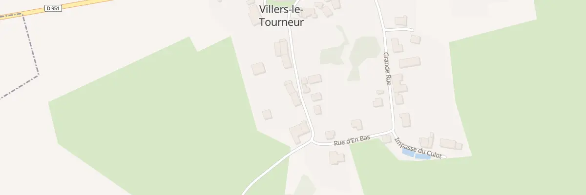 Plan du 14 Rue de la Picheraine à Villers-le-Tourneur