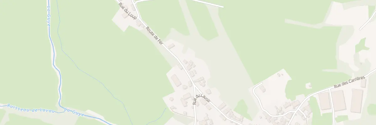 Plan du 6 Rte de Fer à Joncy