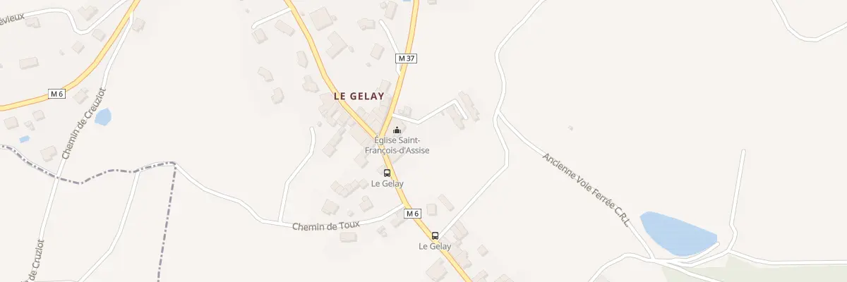 Plan du 25A All de la Cure à Genilac