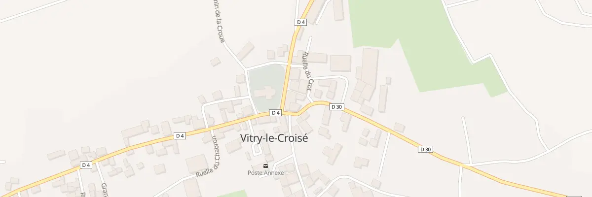 Plan du 4 Rte de Bligny à Vitry-le-Croisé