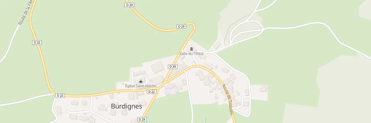 Plan du 75 Pl du Bourg du Feu à Burdignes