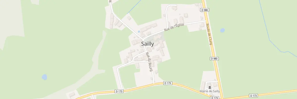 Plan du 117 Rue du Bourg à Sailly