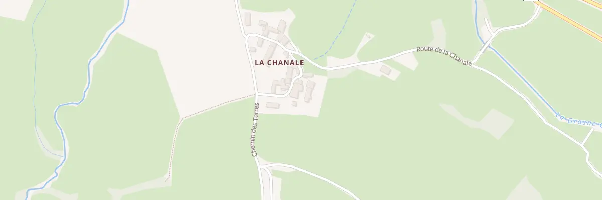 Plan du 5116 À la Chanal à Saint-Léger-sous-la-Bussière