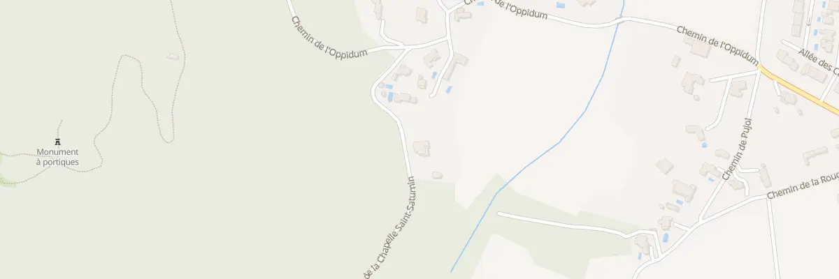 Plan du 5212 Sagries à Gaujac