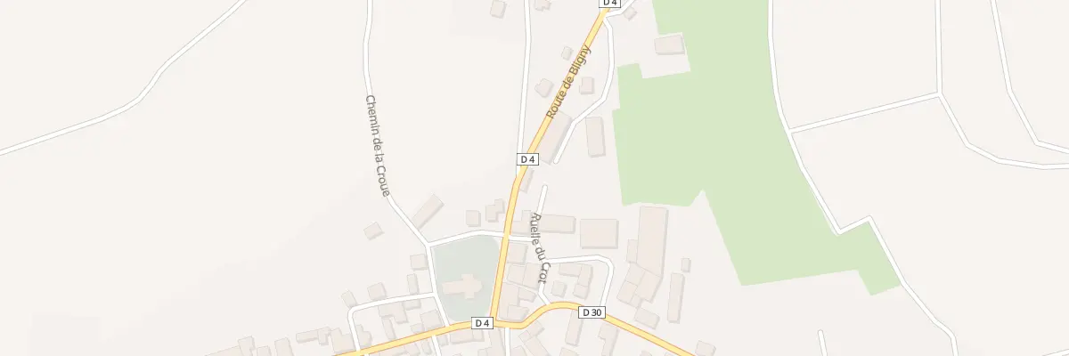 Plan du 5006F Rte de Bligny à Vitry-le-Croisé
