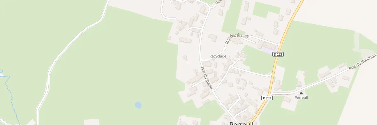 Plan du 149 Rue du Stade à Perreuil