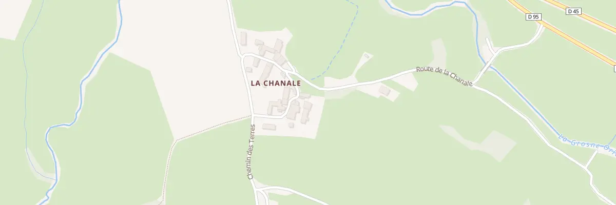Plan du 5112 À la Chanal à Saint-Léger-sous-la-Bussière