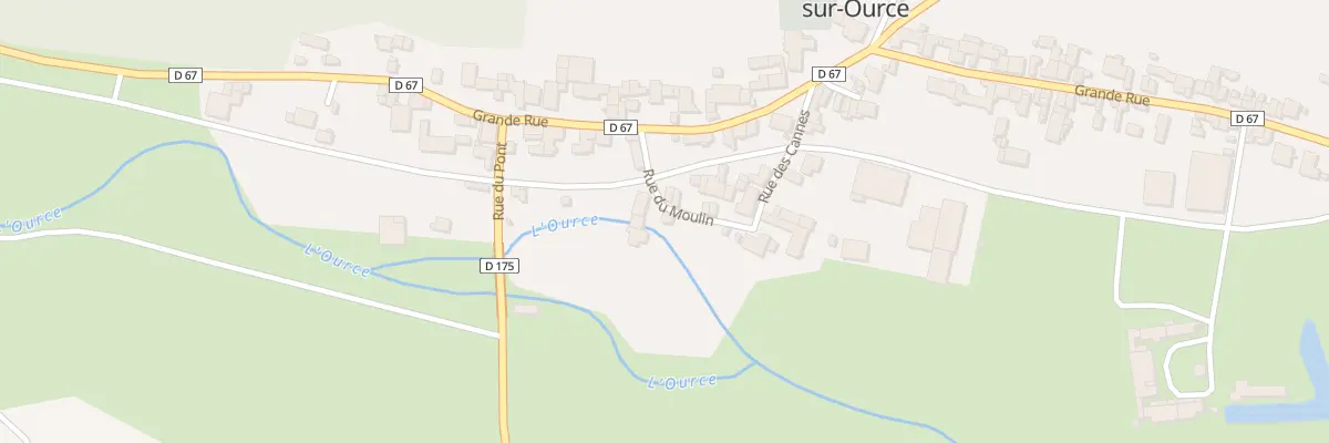 Plan du 2 Rue du Moulin à Verpillières-sur-Ource