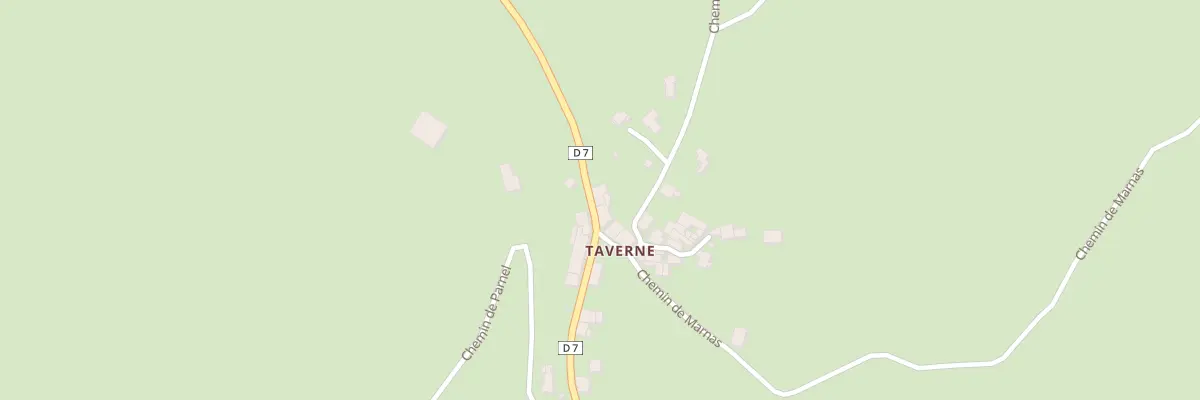 Plan du 1430 Rte de Privas à Berzème
