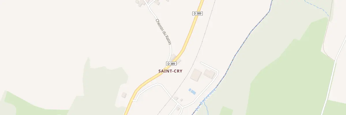 Plan du 2 Che du Raton à Bessenay