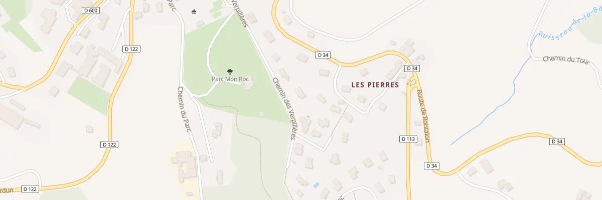 Plan du 21 Che des Verpillères à Saint-Martin-en-Haut