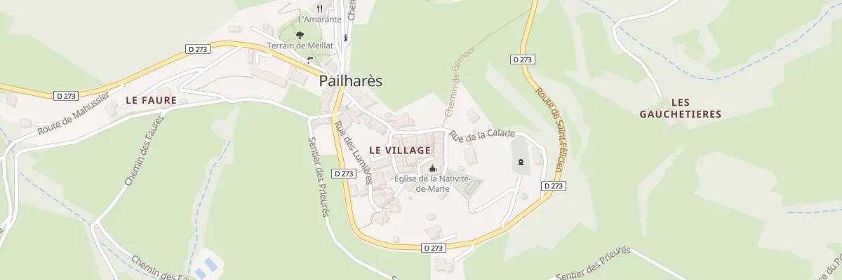 Plan du 6 Pl du Fort à Pailharès