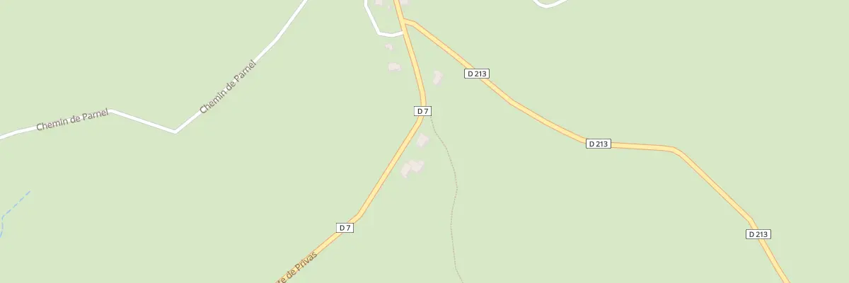 Plan du 1110 Rte de Privas à Berzème