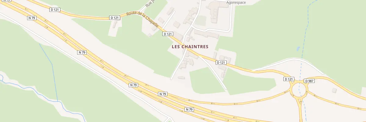 Plan du 5063 Les Chaintres à Navour-sur-Grosne
