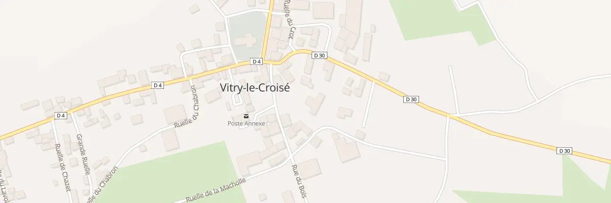 Plan du 3 Rue Jean Jobert à Vitry-le-Croisé