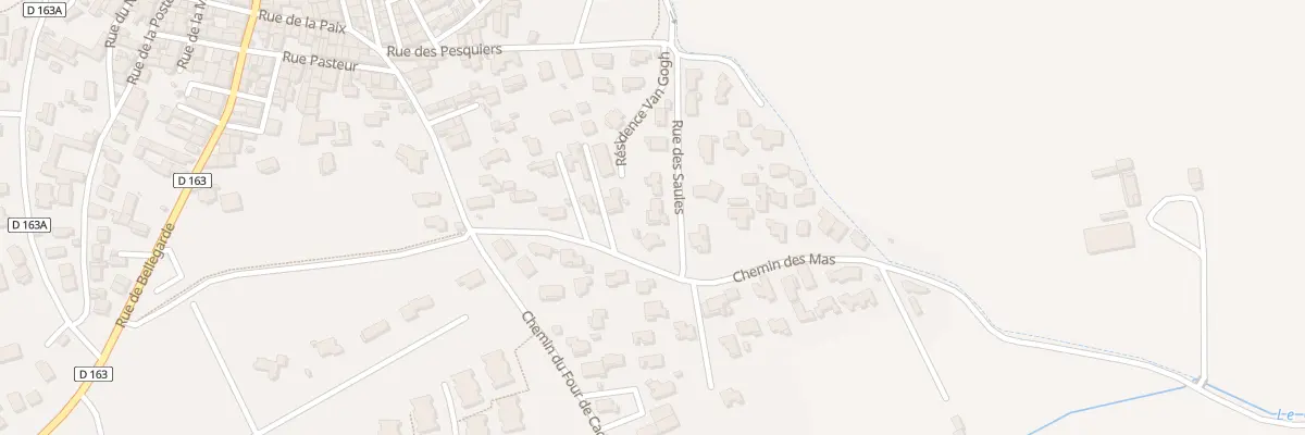 Plan du 3 Rue des Saules à Jonquières-Saint-Vincent