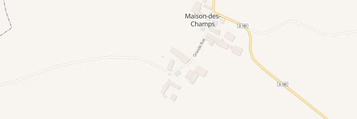 Plan du 19 Le Village à Maison-des-Champs