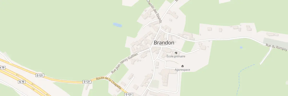 Plan du 5035 Brandon à Navour-sur-Grosne