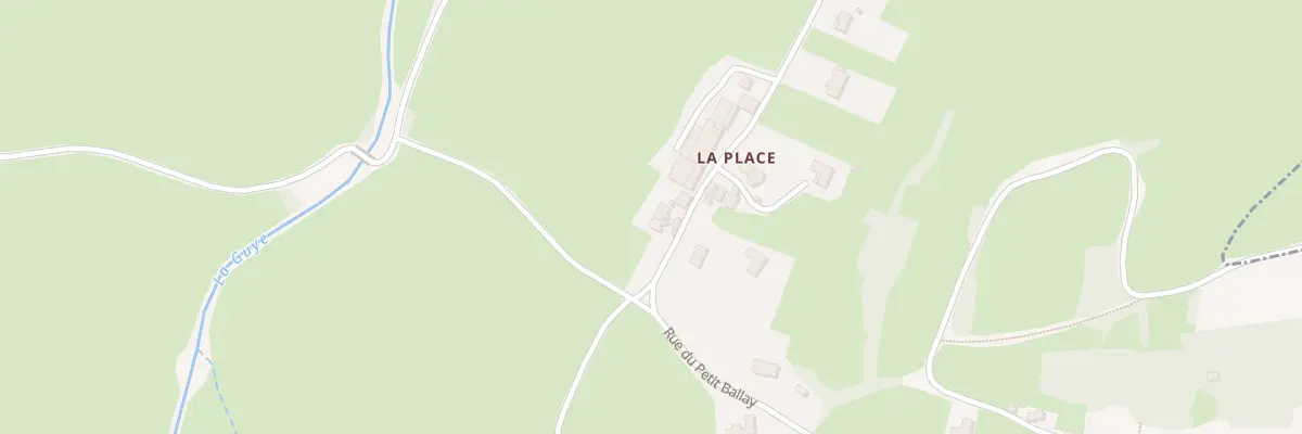 Plan du 22 Rue de la Place à Joncy