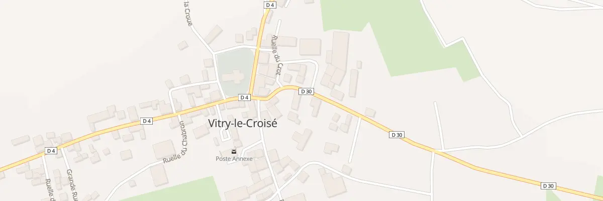 Plan du 6 Rue de Fontarce à Vitry-le-Croisé