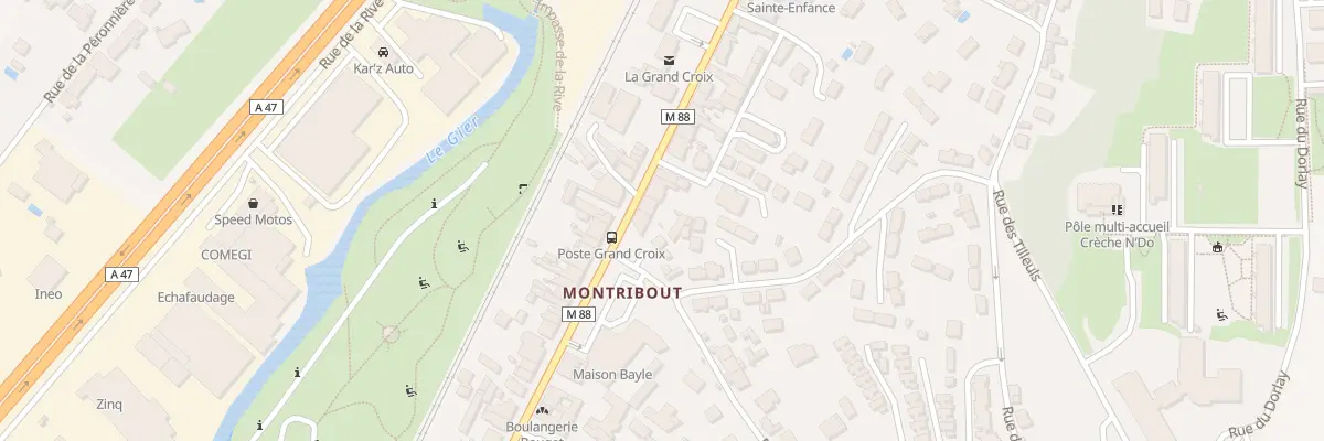 Plan du 35 Rue Louis Pasteur à La Grand-Croix
