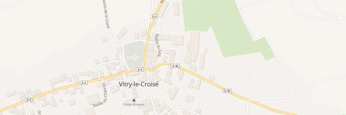 Plan du 5 Rue de Fontarce à Vitry-le-Croisé