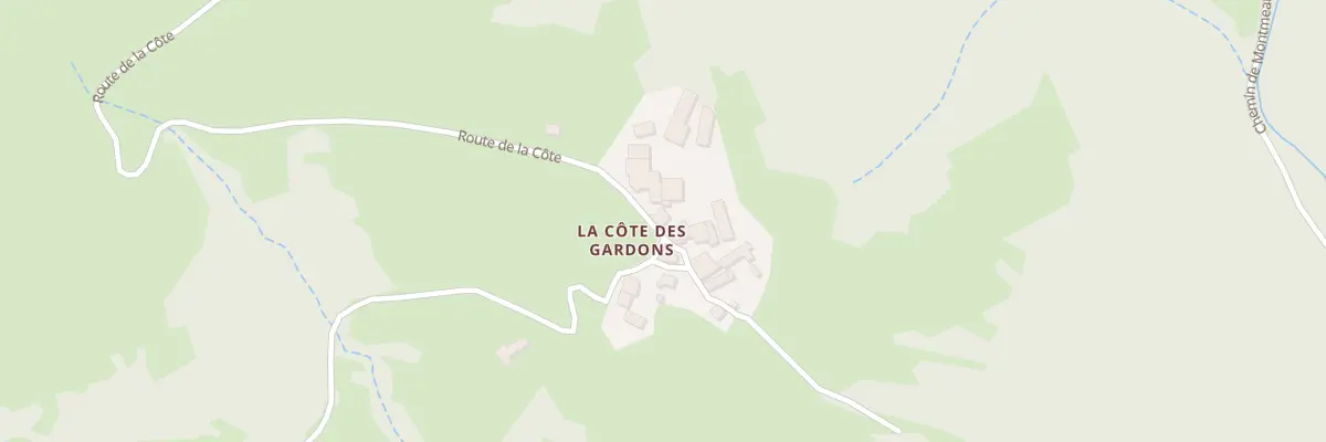 Plan du 1125 Rte de la Côte à Burdignes
