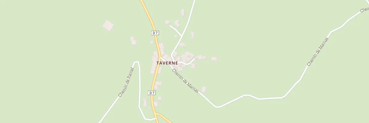Plan du 5067 Taverne à Berzème