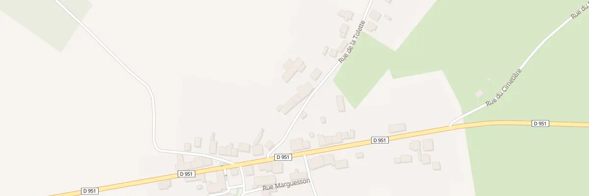 Plan du 5 Rue de la Tolette à Villers-le-Tourneur