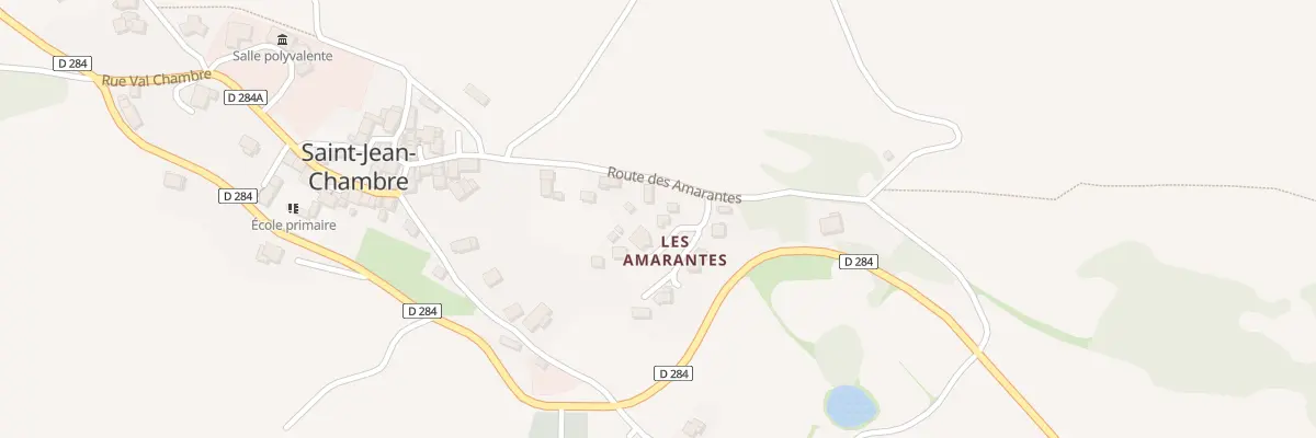 Plan du 5250 Le Village à Saint-Jean-Chambre