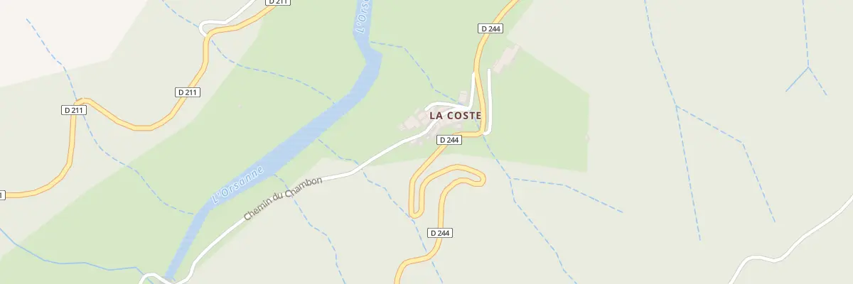 Plan du 5621 La Coste à Saint-Sauveur-de-Montagut