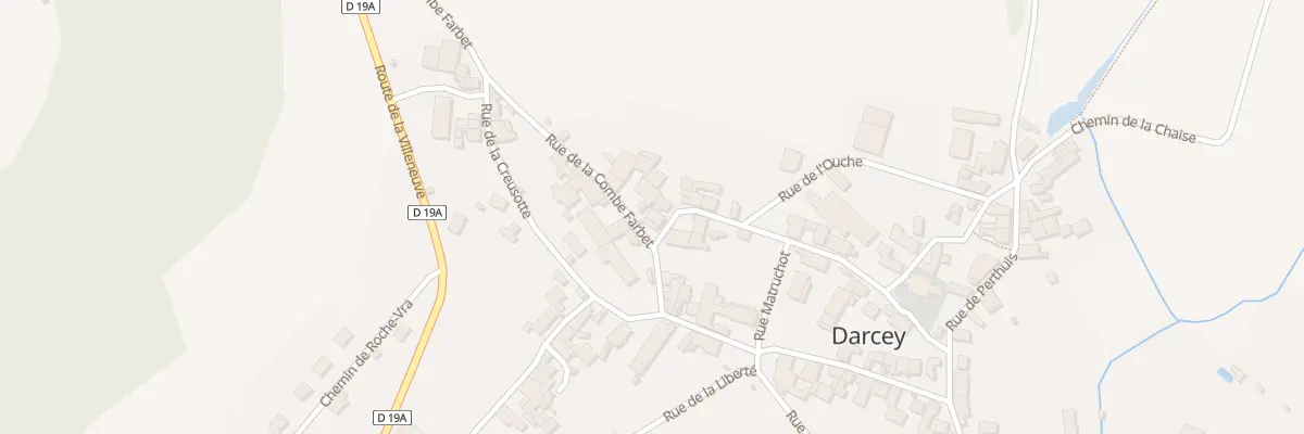 Plan du 1 Rue de l’Eglise à Darcey