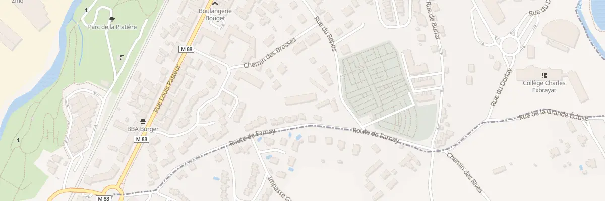 Plan du 22A Rue du Repos à La Grand-Croix