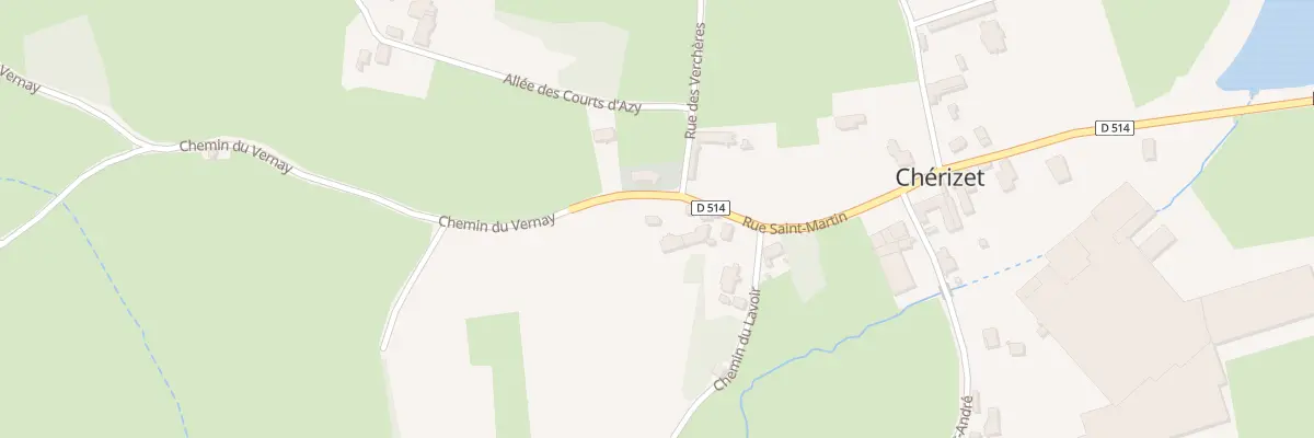 Plan du 5004 Cherizet à Chérizet