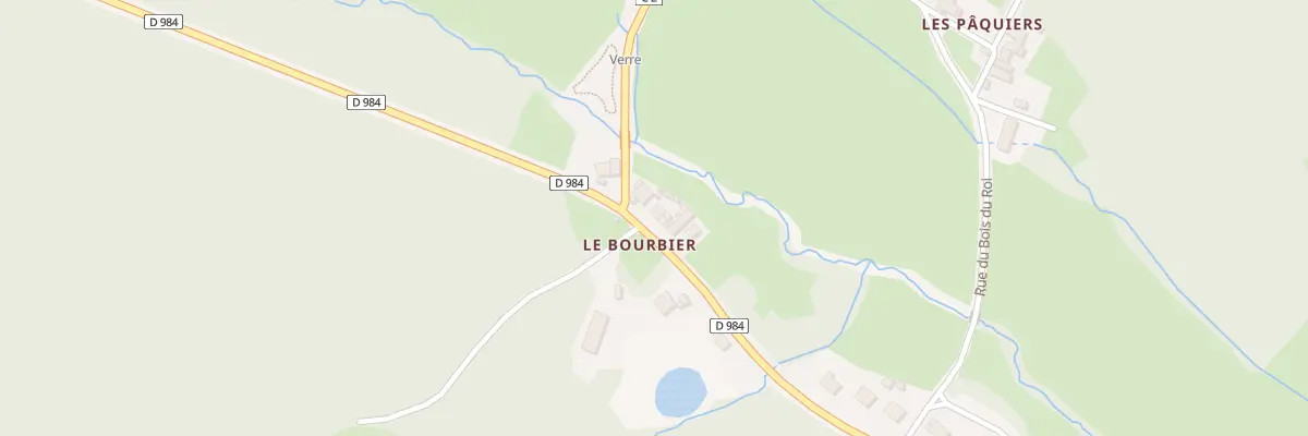 Plan du 145 Rte Départementale 984 à Perreuil