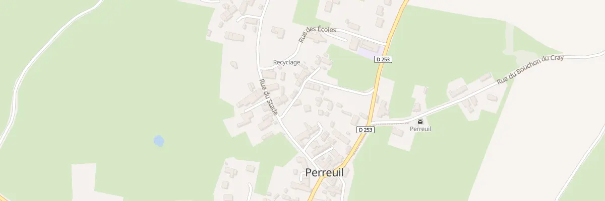 Plan du 7 Imp des Noyers à Perreuil