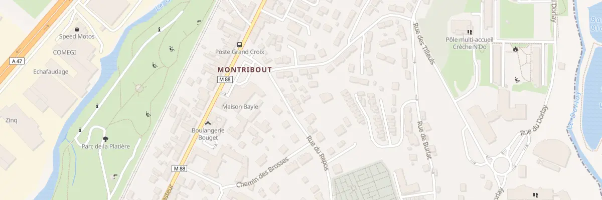 Plan du 9 Rue du Repos à La Grand-Croix
