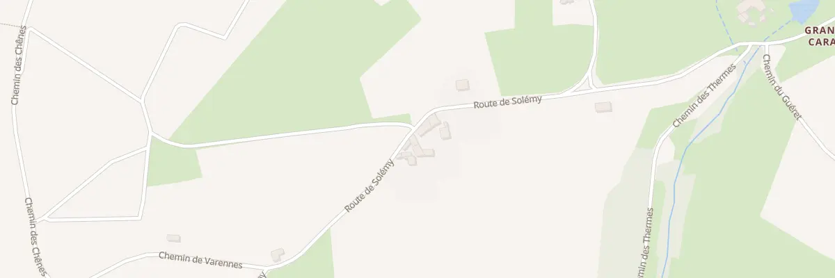 Plan du 221A Rte de Solémy à Bully