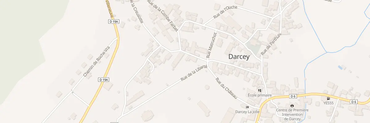 Plan du 13 Grande Rue à Darcey