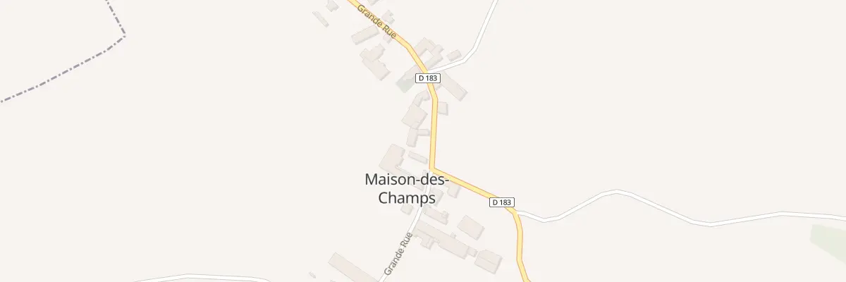 Plan du 21 Le Village à Maison-des-Champs