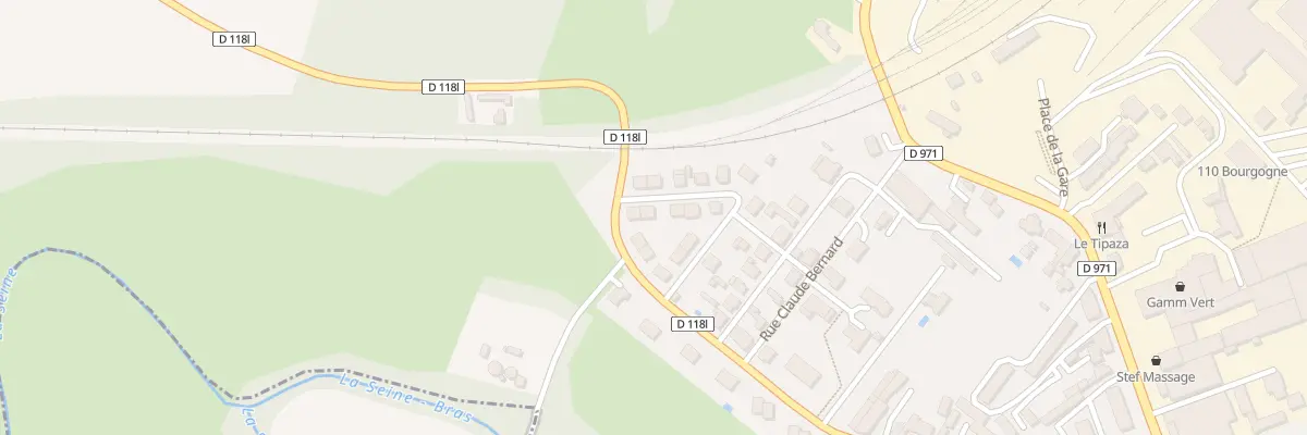 Plan du 10 Rue Louis Desliens à Châtillon-sur-Seine