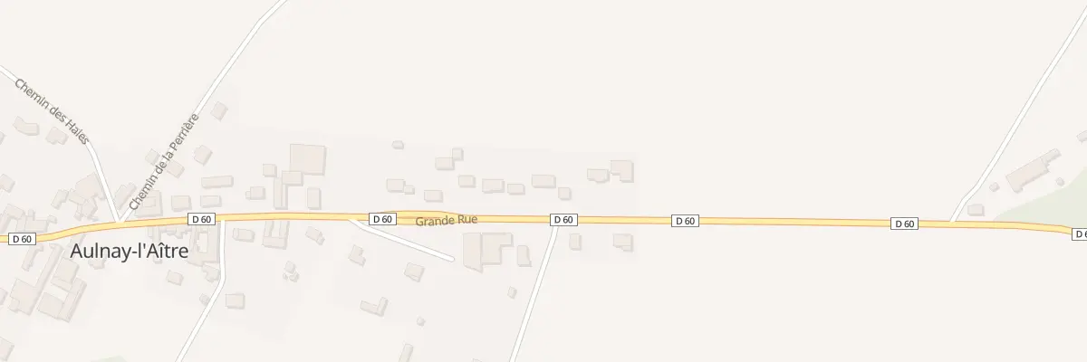 Plan du 57 Gr Grande Rue à Aulnay-l’Aître
