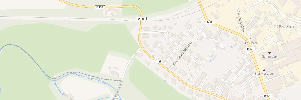 Plan du 2 Rue Louis Desliens à Châtillon-sur-Seine