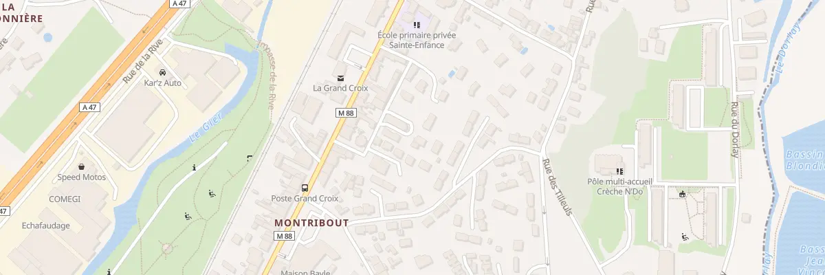 Plan du 31Q Rue Louis Pasteur à La Grand-Croix