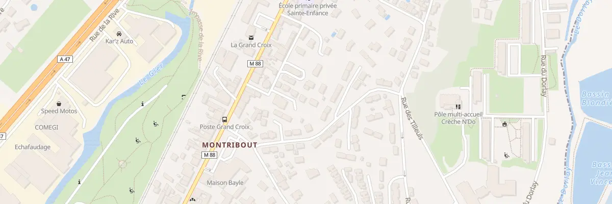 Plan du 31 Rue Louis Pasteur à La Grand-Croix