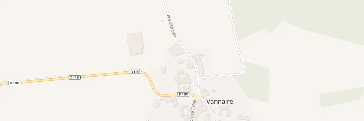 Plan du 3 Rue d’Obtrée à Vannaire