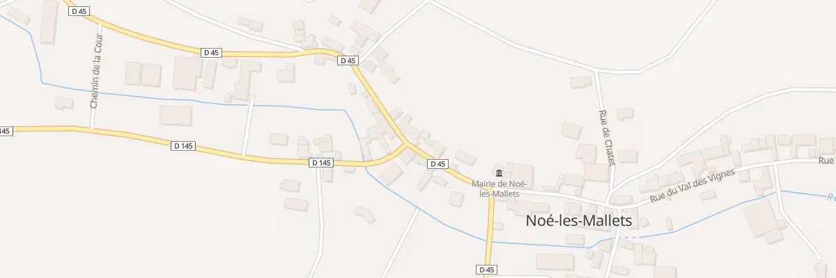 Plan du 12 Gr Grande Rue à Noé-les-Mallets