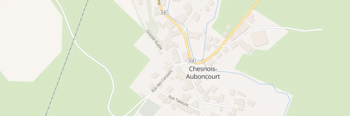 Plan du 2 Imp Grand’Ruelle à Chesnois-Auboncourt