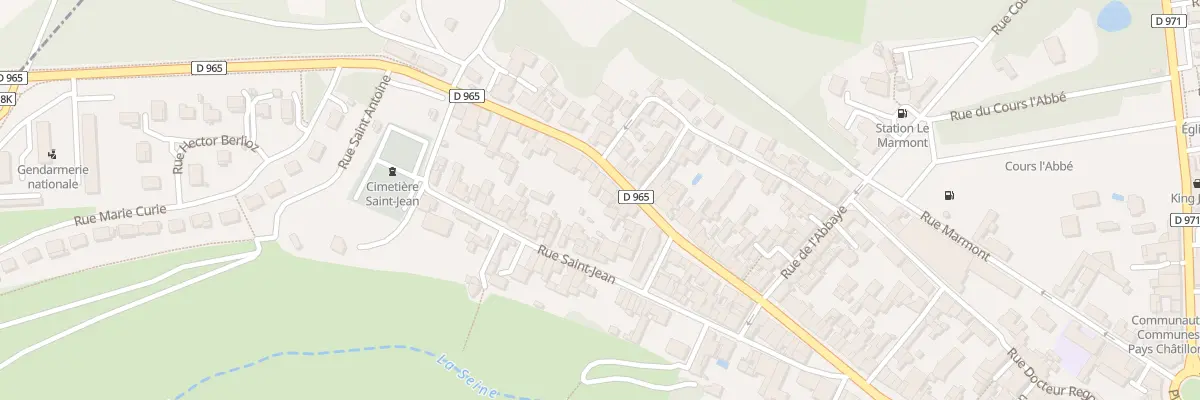 Plan du 117B Rue Docteur Robert à Châtillon-sur-Seine