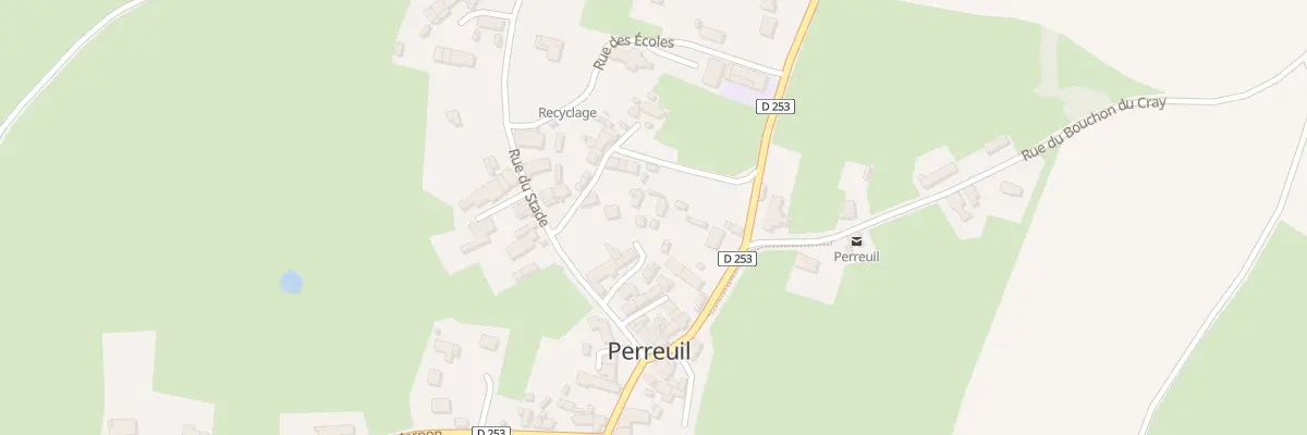 Plan du 6 Imp du 19 Mars 1962 à Perreuil